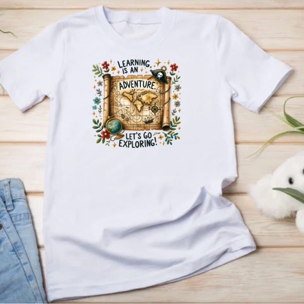 Adventure Kids T-Shirt - White